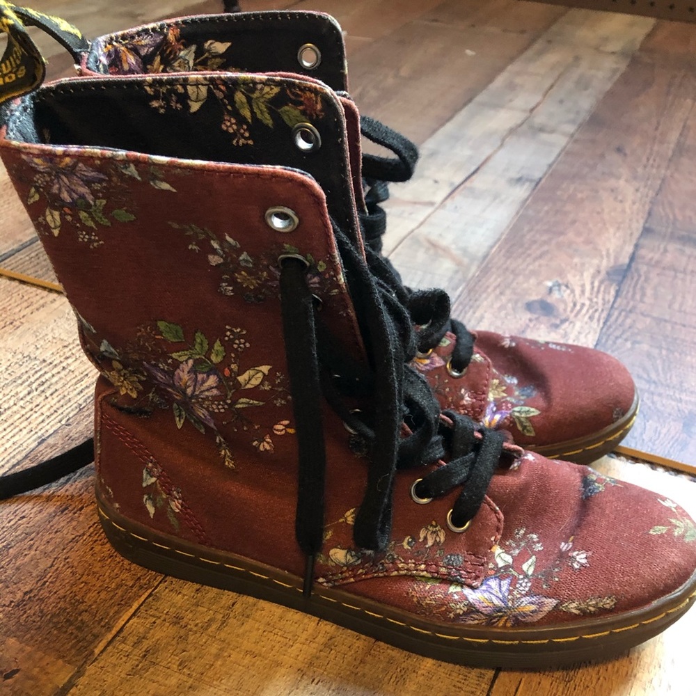Dr. Martens Floral Sneaker Boots